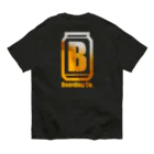 BEODOのBEODO Team T Black & Navy オーガニックコットンTシャツ