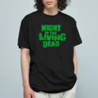 stereovisionのNight of the Living Dead_ロゴ オーガニックコットンTシャツ