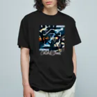 MIZUGARAのCatch&Shoot オーガニックコットンTシャツ