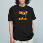 おはる屋さんのカメラ オーガニックコットンTシャツ