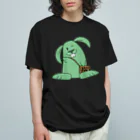 Pat's WorksのMinty the Rabbit オーガニックコットンTシャツ