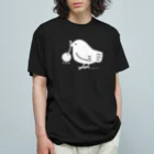 イラスト MONYAAT のみつぐトリ 白 Organic Cotton T-Shirt