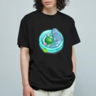 ねてもサメても／さめめのお店のさめめのなつやすみ Organic Cotton T-Shirt