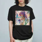 💖宇宙整体♪🌈♪こころからだチャンネル♪💖のhealing  mermaid LARA オーガニックコットンTシャツ