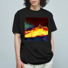 水草の火口の夜 Organic Cotton T-Shirt