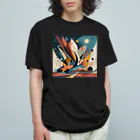 のんびりアート工房のガラクタアート Organic Cotton T-Shirt