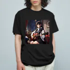 ミネラル太郎のギター少女　リオ Organic Cotton T-Shirt