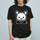 petitringo -プチリンゴ-の黒なぁご泣きました。 オーガニックコットンTシャツ