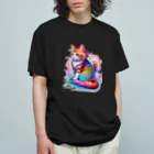 mtommyのミィーチャン オーガニックコットンTシャツ