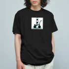 ノスタルジストのレトロリーフ オーガニックコットンTシャツ