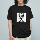 Design by hisachilの線人くん(ガッツ) Organic Cotton T-Shirt