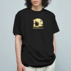 delight-hokkaido 公式ショップ 本店のdelight-hokkaido.comデザイン（アイボリー ロゴ） Organic Cotton T-Shirt