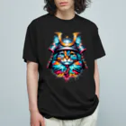 猫武者(NekoMusya)の猫武者 参上！ Organic Cotton T-Shirt