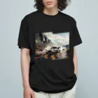 MistyStarkのラリー オーガニックコットンTシャツ