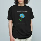 MAiのHimalayan blue poppy オーガニックコットンTシャツ