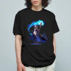 MistyStarkの青魔道士　－　blue mage　－ Organic Cotton T-Shirt