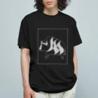 Pupik_SankinのTaurus_mono series オーガニックコットンTシャツ