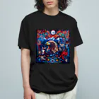 chinita_kakarの森の生き物たち Organic Cotton T-Shirt