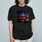 Mysycaの海辺の都市 Organic Cotton T-Shirt