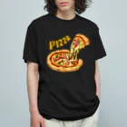 すとろべりーガムFactoryのピザ ! オーガニックコットンTシャツ