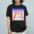 クマバチゴルフ倶楽部のクマバチとサーカス Organic Cotton T-Shirt