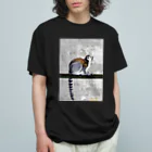 segasworksのワオキツネザル オーガニックコットンTシャツ