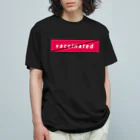 Cranosのワクチン接種済み？_vaccinated? オーガニックコットンTシャツ