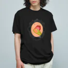 MONKAJI.のあーん。 オーガニックコットンTシャツ