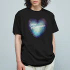 nissyheartのひびきあうハート　 オーガニックコットンTシャツ