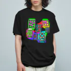 LalaHangeulのハングル　~落書き~ オーガニックコットンTシャツ