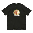 kaoru@nekomangakakuyoのカレーにゃイスねこ Organic Cotton T-Shirt