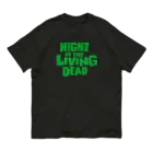 stereovisionのNight of the Living Dead_ロゴ オーガニックコットンTシャツ