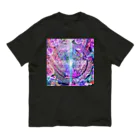 💖宇宙整体♪🌈♪こころからだチャンネル♪💖のuniversal Princess 曼荼羅 オーガニックコットンTシャツ