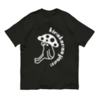 kinoko_ojisanのきのこのおじさんヴィンテージデザイン オーガニックコットンTシャツ