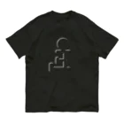 Secret CharityのCocoCannon立体風ロゴ（表） Organic Cotton T-Shirt