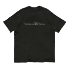 8440のAlone to Together -white- オーガニックコットンTシャツ