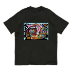 FANTASY PAPERARTのドリームバスケット オーガニックコットンTシャツ