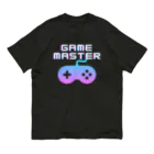 5LAPPY（スラッピー）のゲームマスター Game Master Gamer T-Shirt For Video Game Players  オーガニックコットンTシャツ