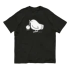 イラスト MONYAAT のみつぐトリ 白 Organic Cotton T-Shirt