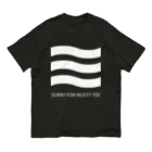 THIS IS NOT DESIGNの生乾き、すみません。SORRY FOR MUSTY TEE オーガニックコットンTシャツ