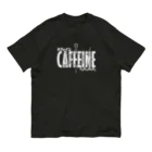 アタマスタイルの化学Tシャツ：カフェイン：コーヒー：紅茶：化学構造・分子式：科学：学問：理系 Organic Cotton T-Shirt