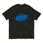 北風のゼリーのバンドブーム世代（青） Organic Cotton T-Shirt