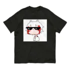 🦙アルパカ🌶配信動物のゆるぱかくん🌶 オーガニックコットンTシャツ