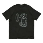 SU-KUのシロクマもつらいよ！(濃生地Ver.) Organic Cotton T-Shirt