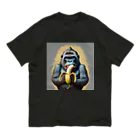 MAMETAMATANの渋めのゴリラとBANANA Organic Cotton T-Shirt