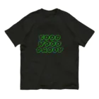 GoodWoodDaddyのGoodWoodDaddy　テキスト　グリーン Organic Cotton T-Shirt