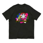 neko123aのneko^^hanabi オーガニックコットンTシャツ