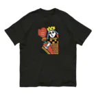 Yellow_Sparrowのハートの女王 オーガニックコットンTシャツ