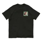 yu-tata-yuのサウナでくつろぐ親子ハリネズミ♨ Organic Cotton T-Shirt