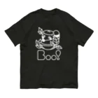 Boo!のBoo!(ぶんぶくちゃがま) Organic Cotton T-Shirt